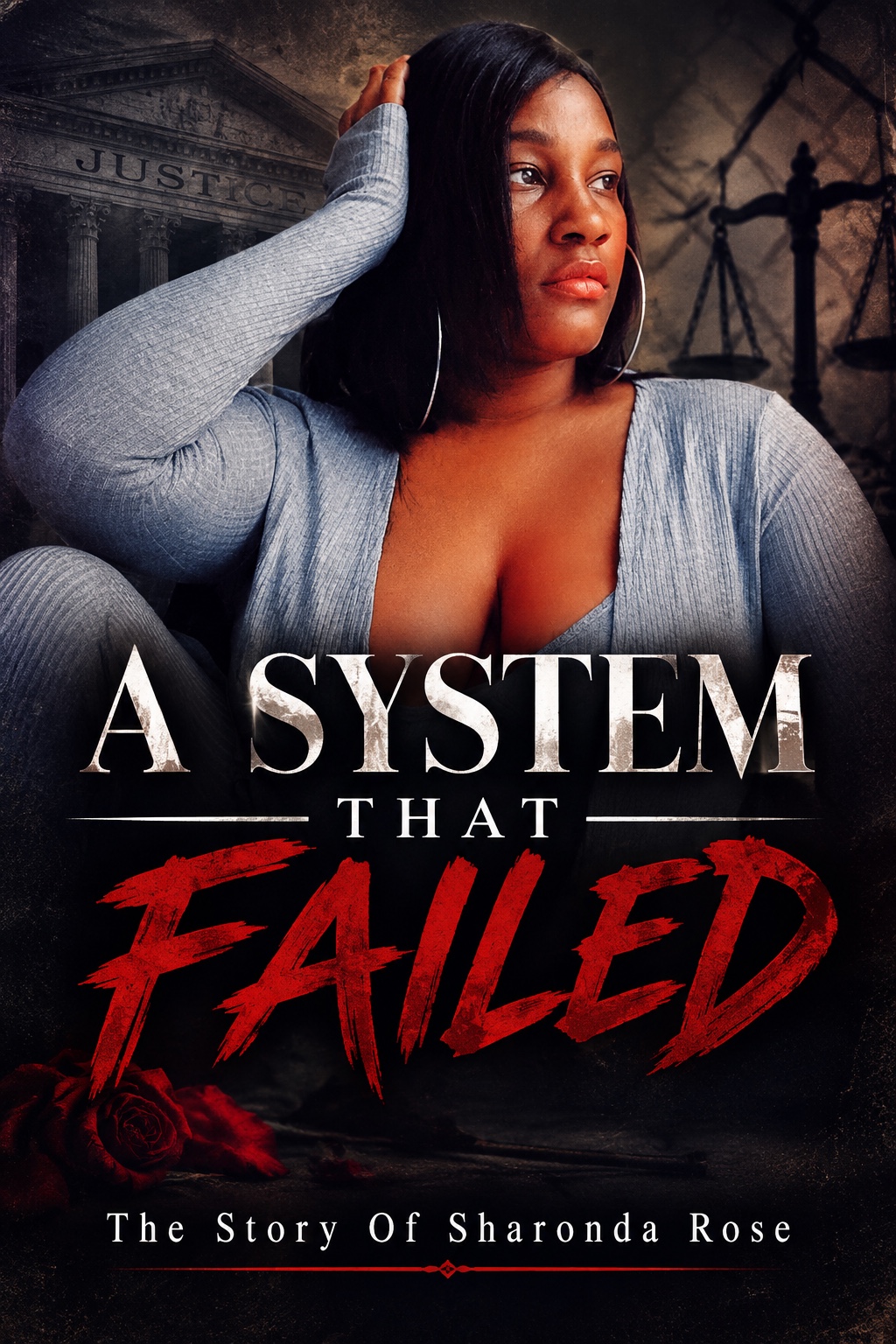 Book cover for A System That Failed: The Story of Sharonda Rose, featuring author Sharonda Rose